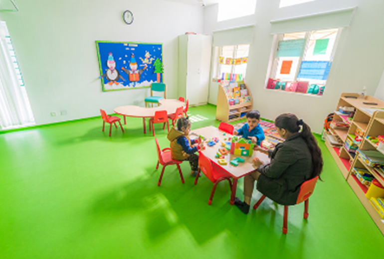 Age appropriate classrooms 